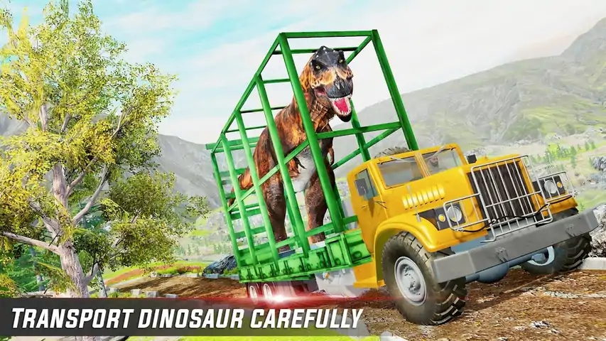 恐龙运输卡车游戏：恐龙游戏