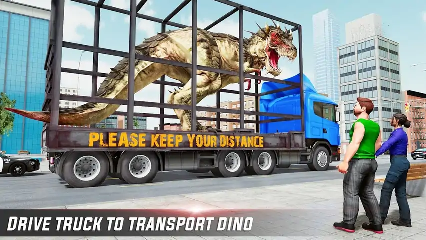 恐龙运输卡车游戏：恐龙游戏