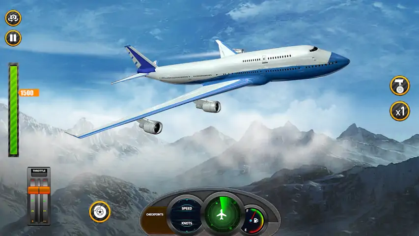 飞机真实飞行模拟器