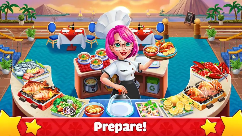 烹饪游戏:狂热餐厅狂热厨房游戏