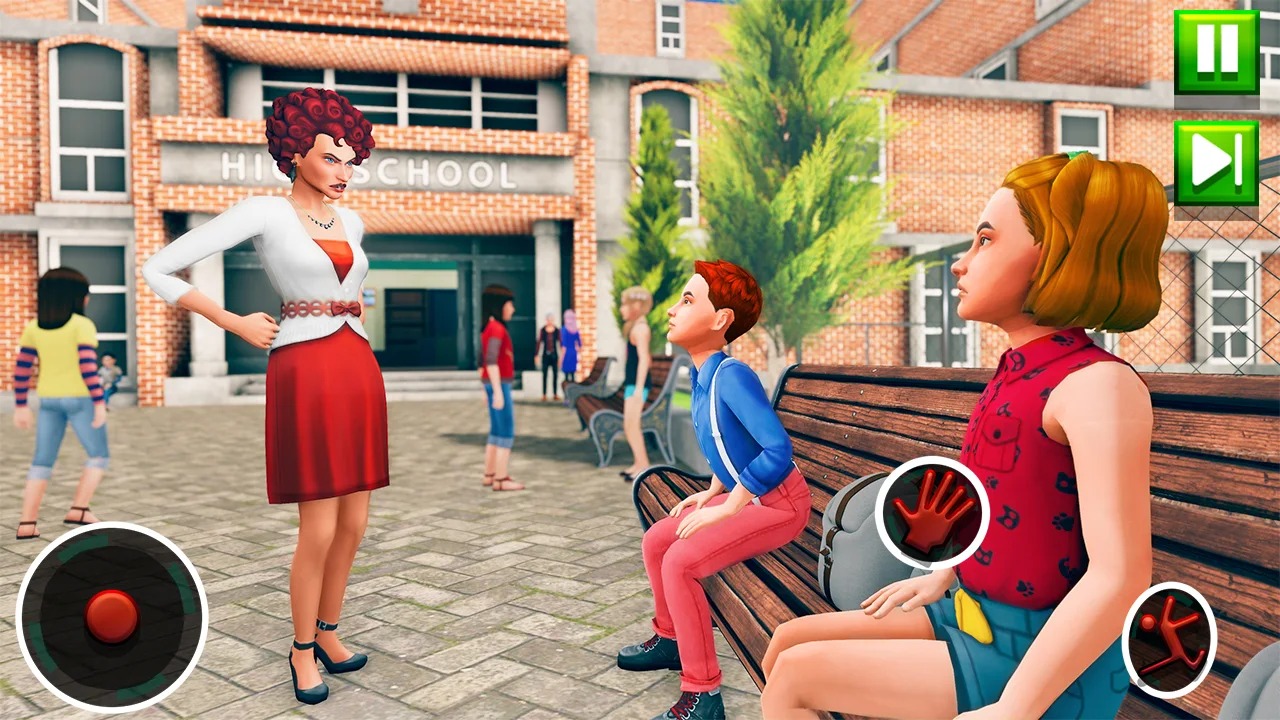 高中教师模拟器 - 虚拟学校游戏