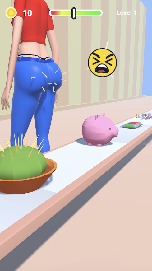 坐下粉碎