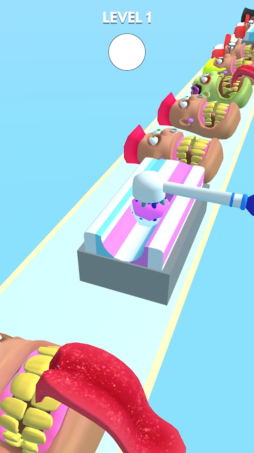 牙齿跑者！