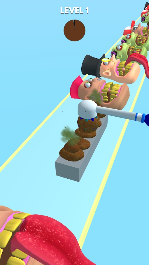 牙齿跑者！