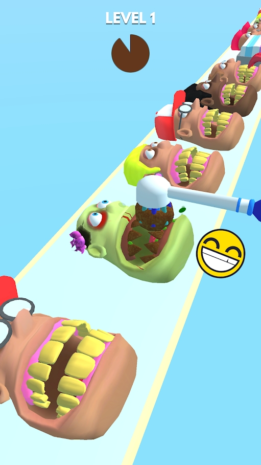 牙齿跑者！