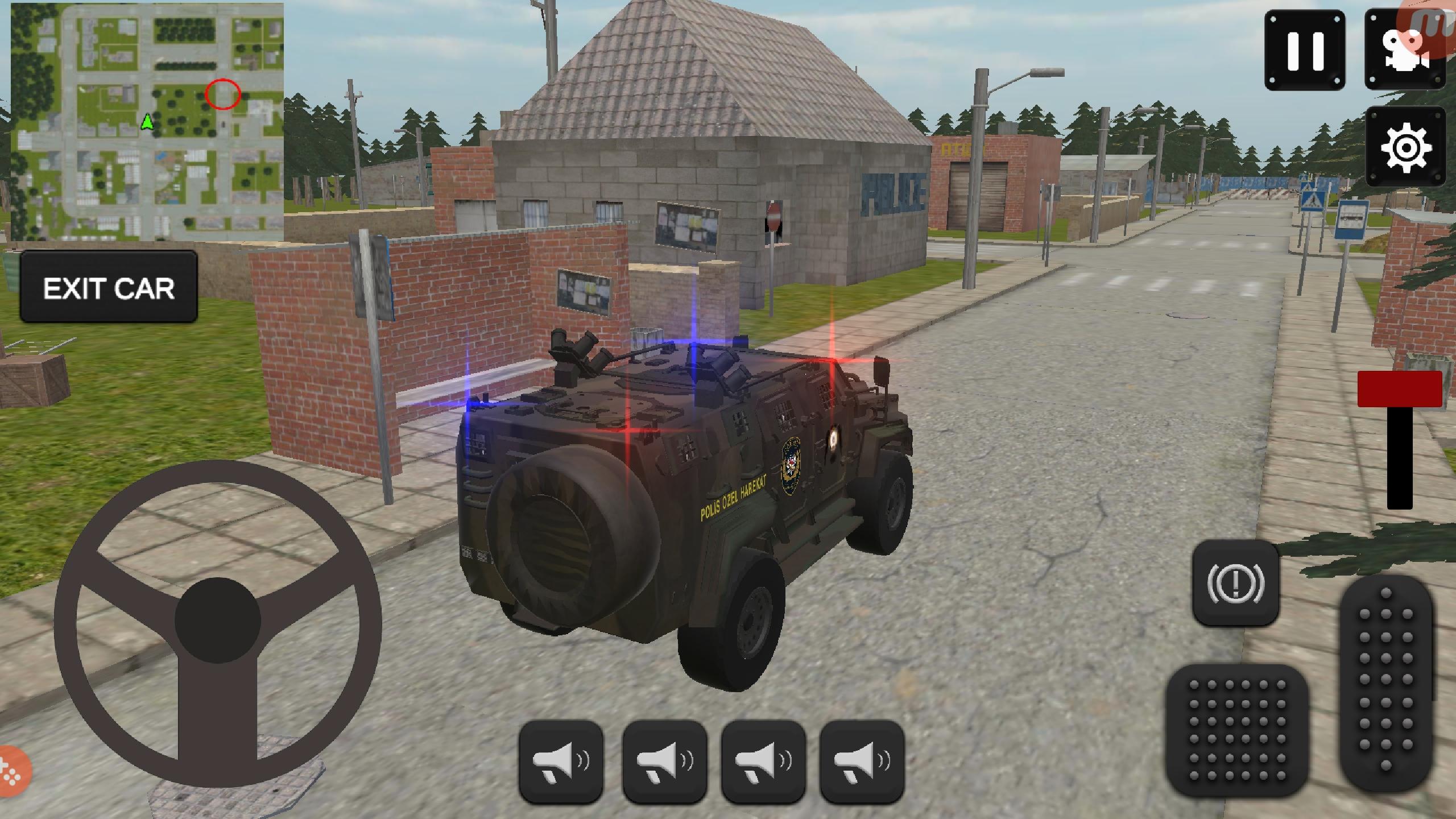 警察特种作战装甲车模拟
