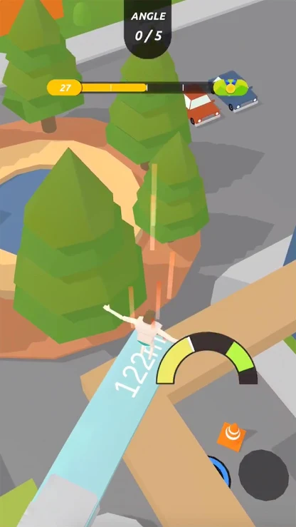 飞溅跳：弹簧板