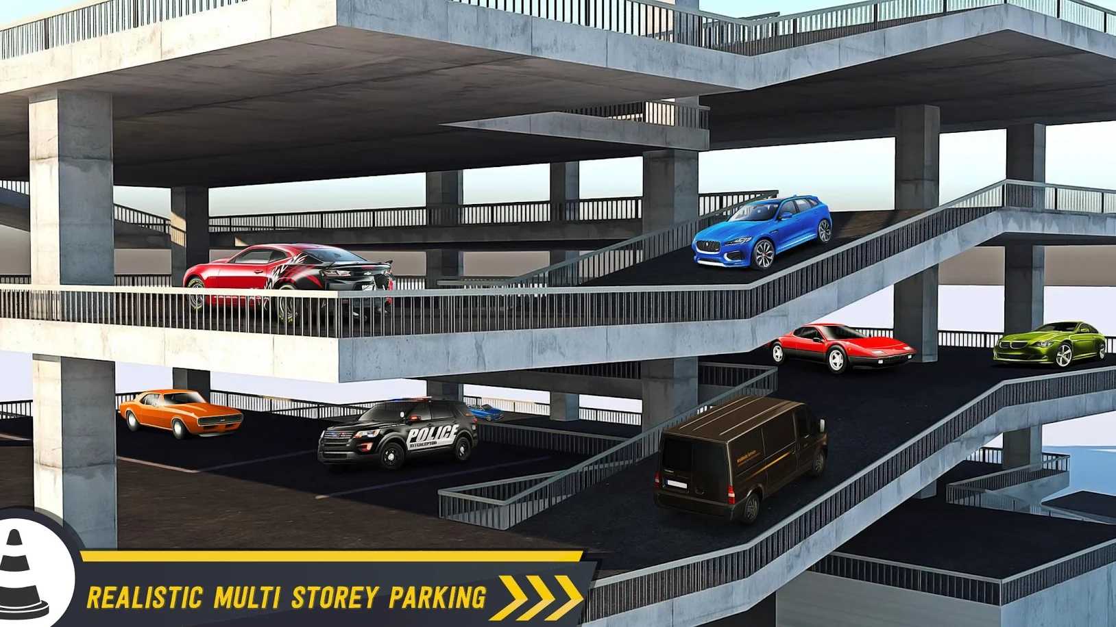 多层停车场模拟器3D