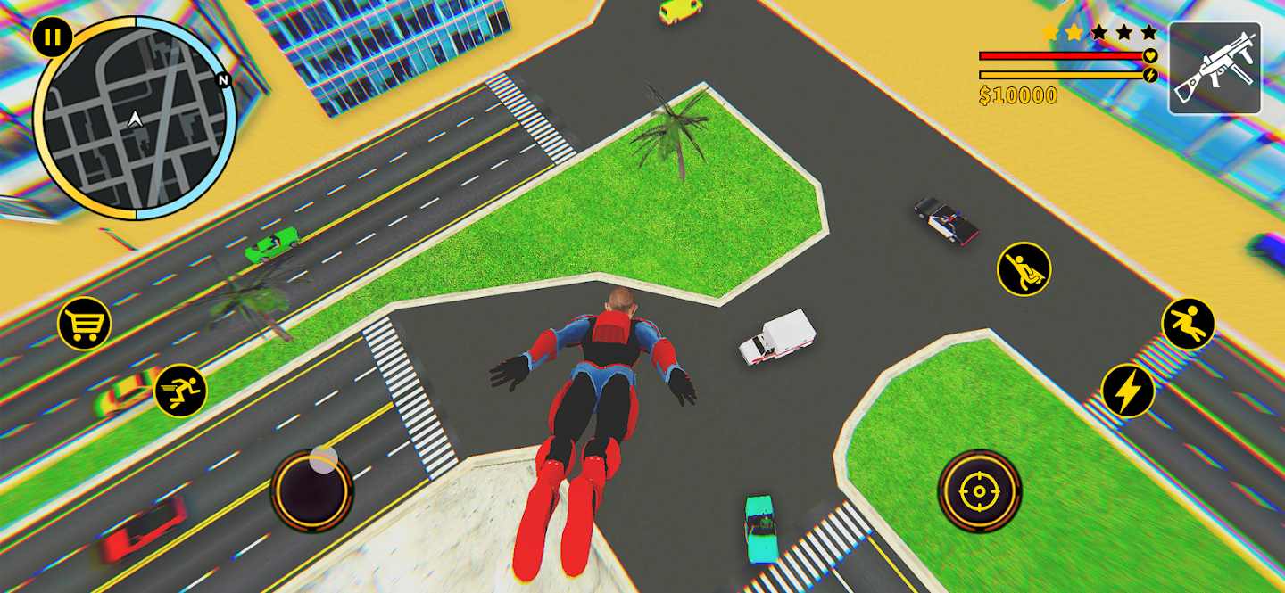 Flying Spider Super Hero - Vegas Crime City Battle(飞天蜘蛛超级英雄)