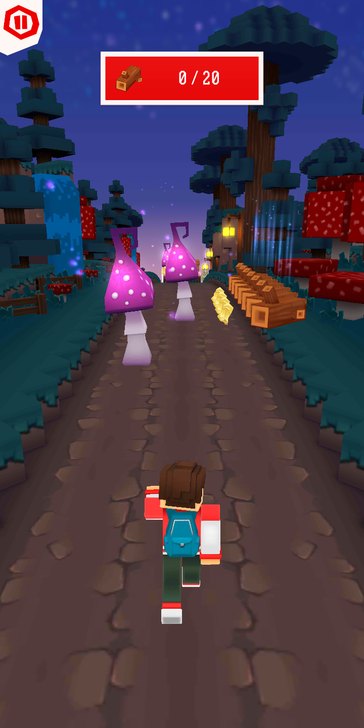 方块奔跑