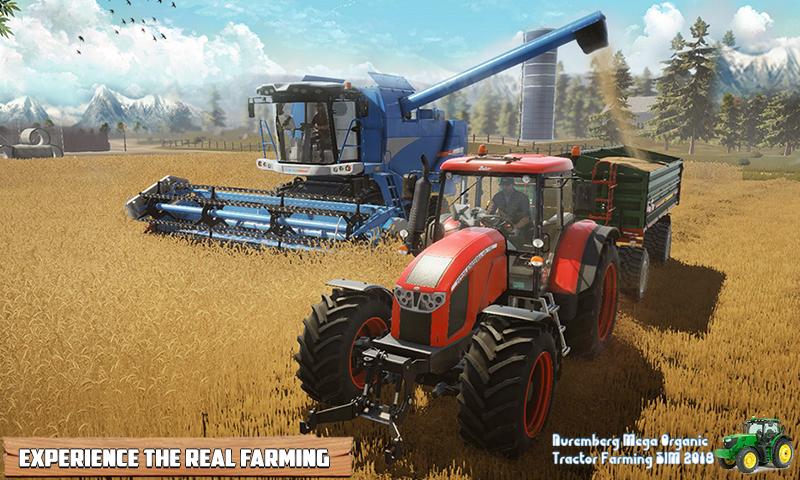 Nuremberg Mega Organic Tractor(拖拉机农业模拟2020)