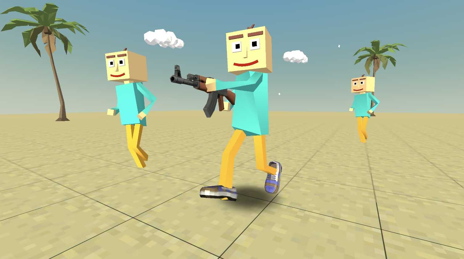 Multiplayer Shooter Toobold(沙盒射击)