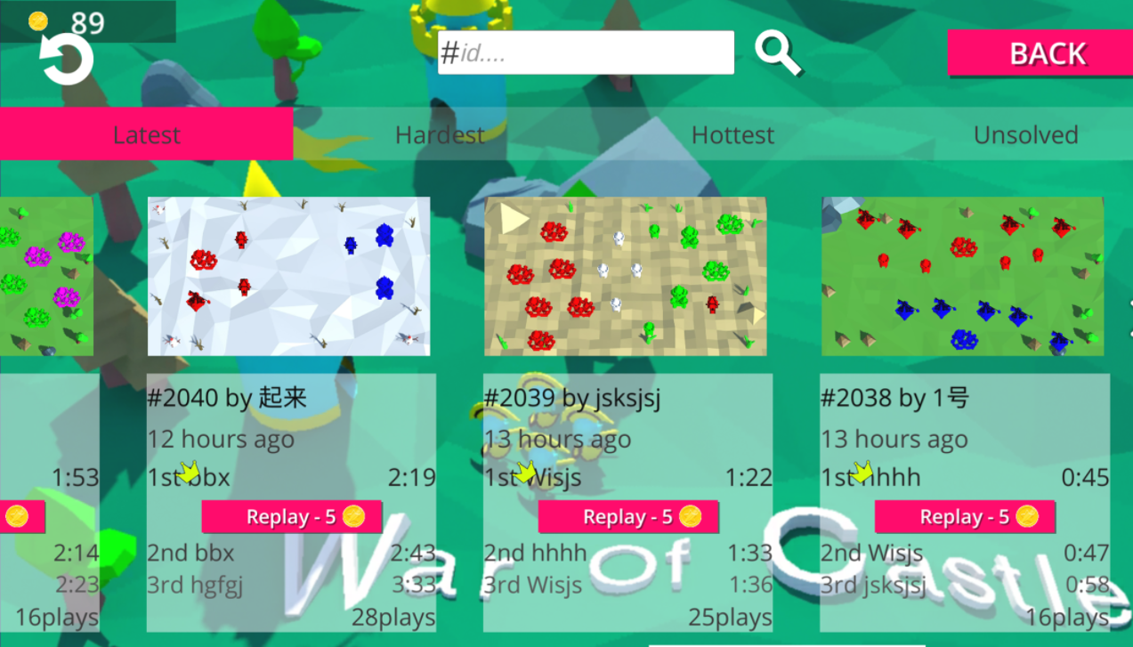 War Of Castles