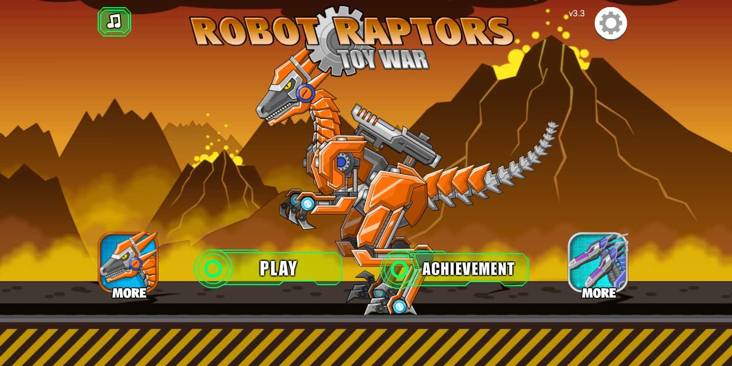 Robot Raptors(机器人猛禽玩具大战)