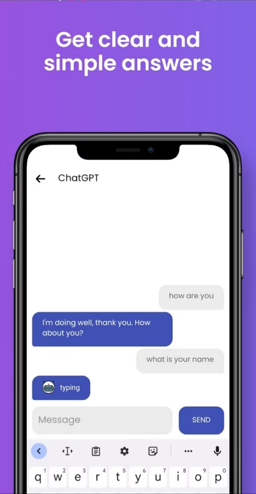 与gpt机器人聊天(ChatGPT - Chat with GPT AI)