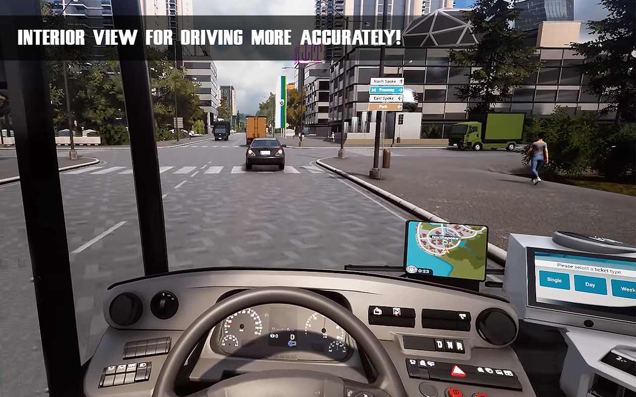 教练司机山巴士模拟器3D