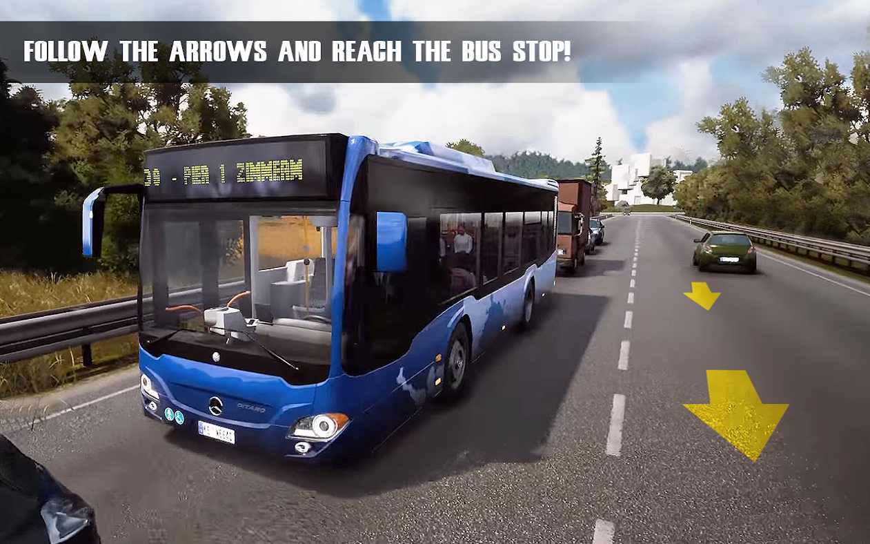 教练司机山巴士模拟器3D