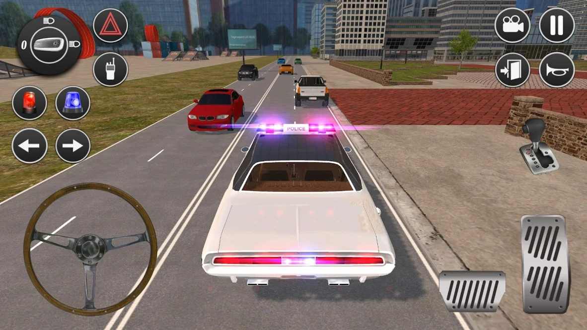 经典警车游戏