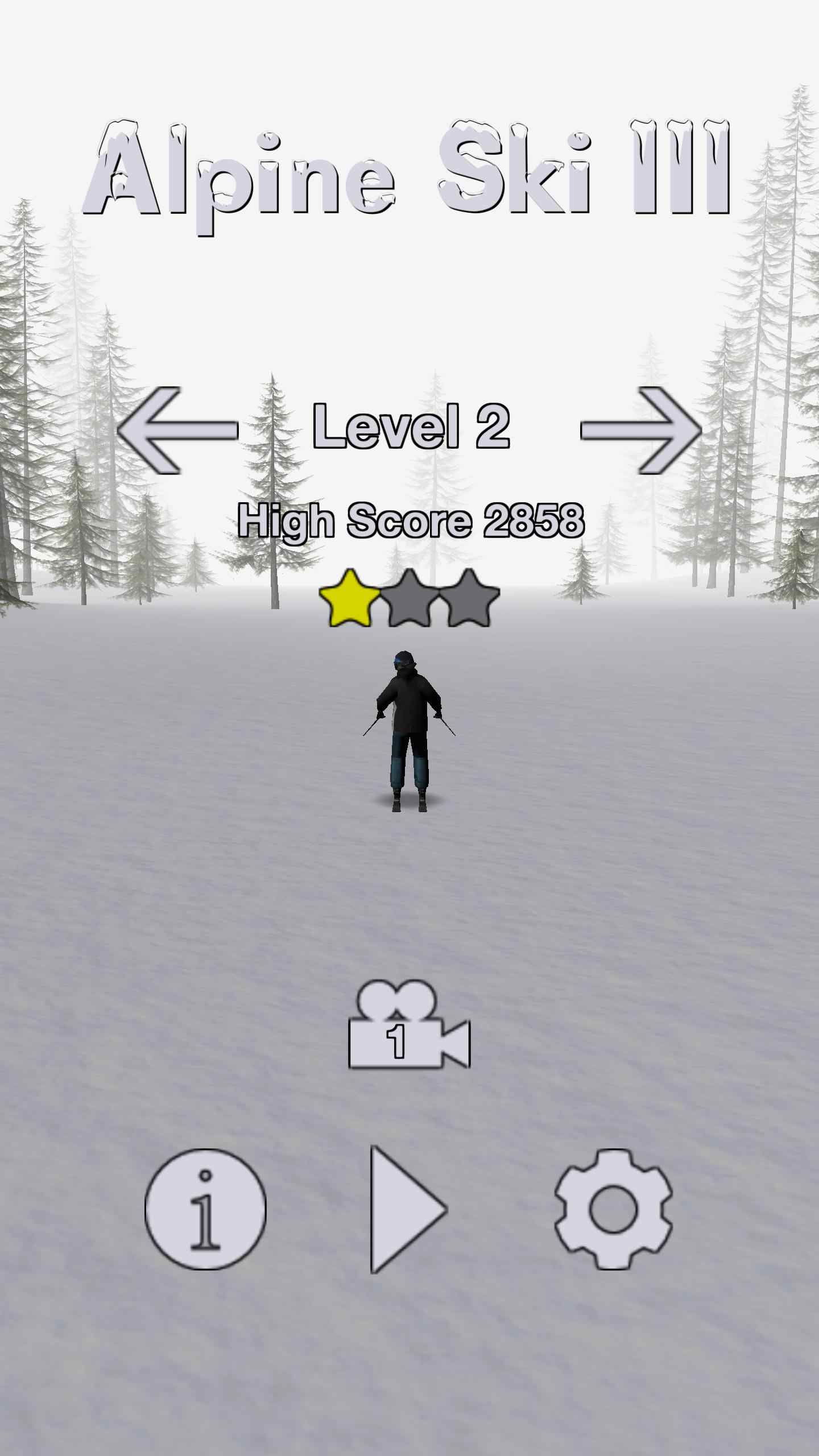 3D滑雪