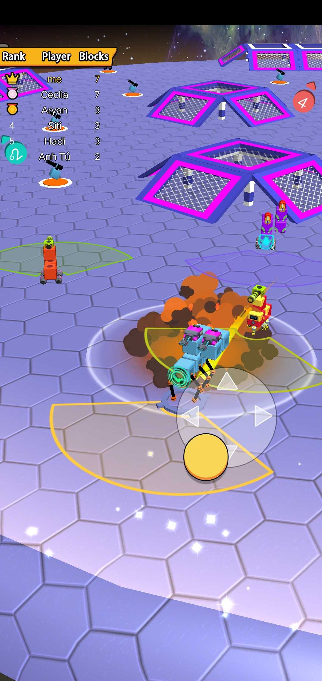 Brick Robot War