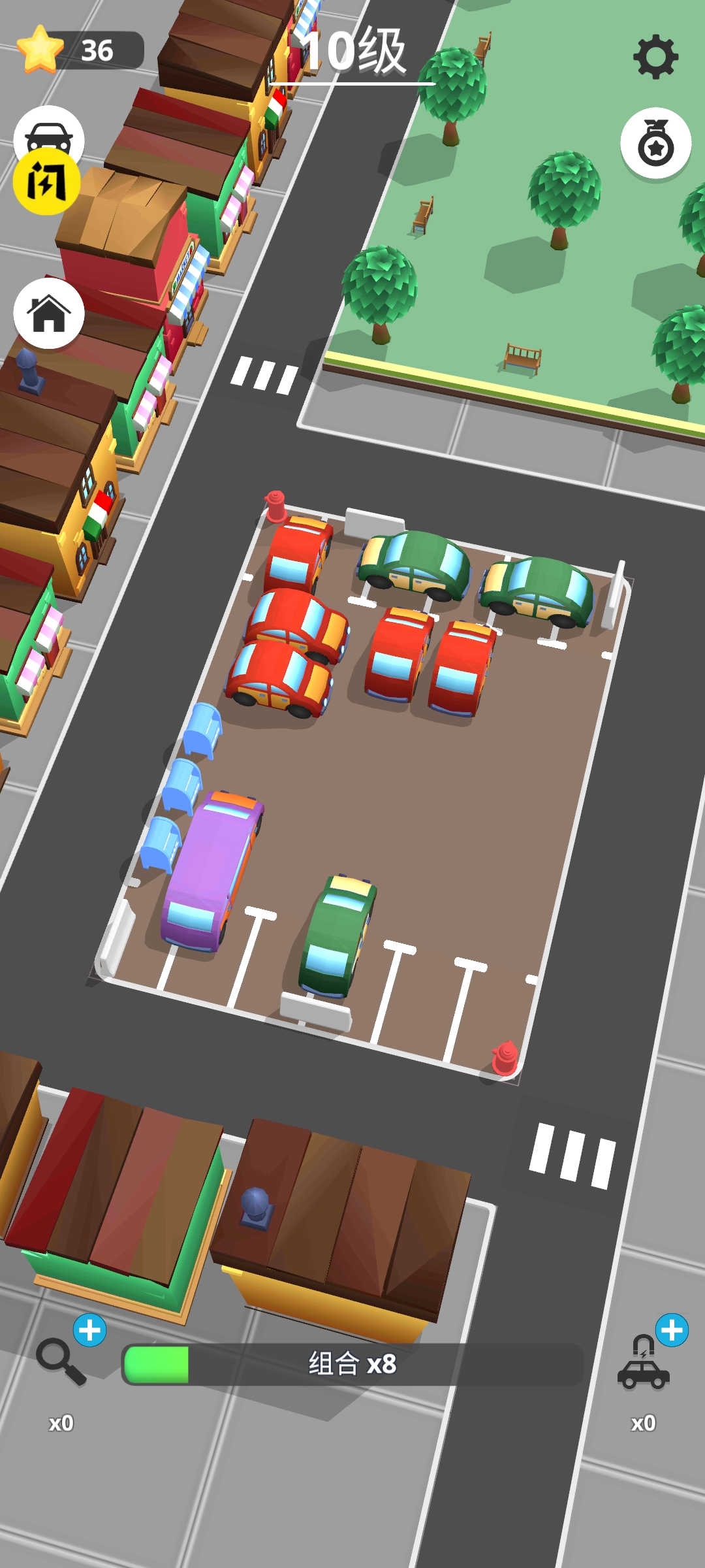 停车:交通堵塞3D