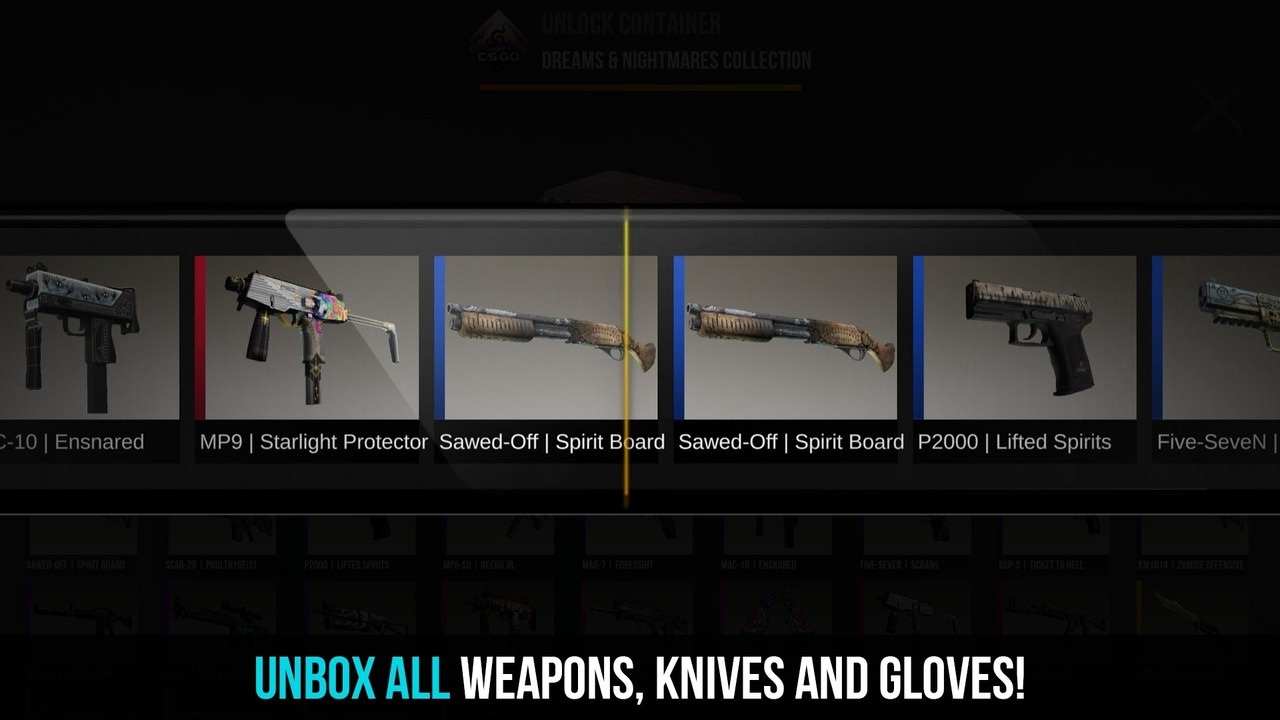 csgo皮肤开箱模拟器