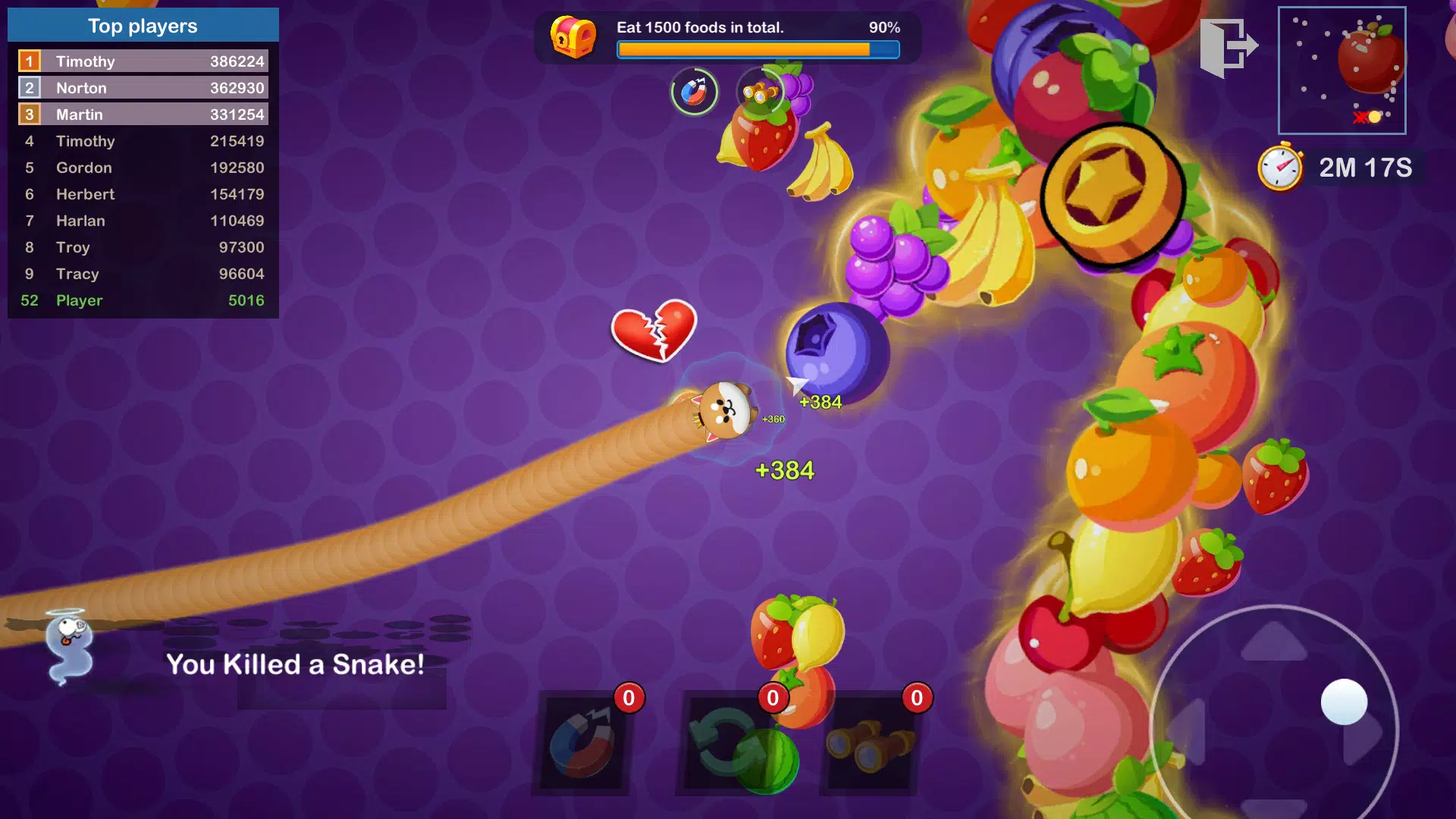 Snake Merge