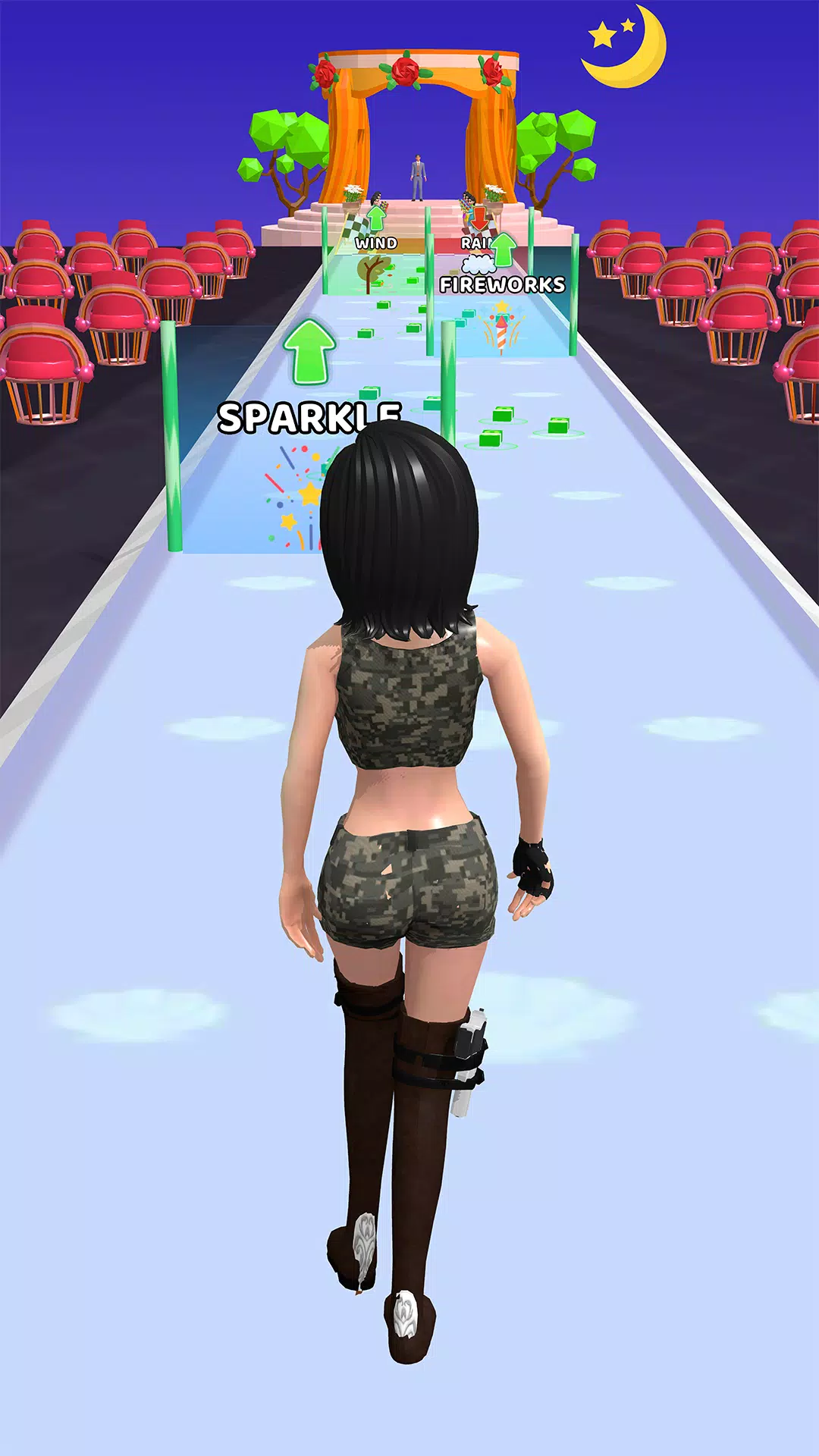 好妈妈和坏妈妈：3D跑步游戏