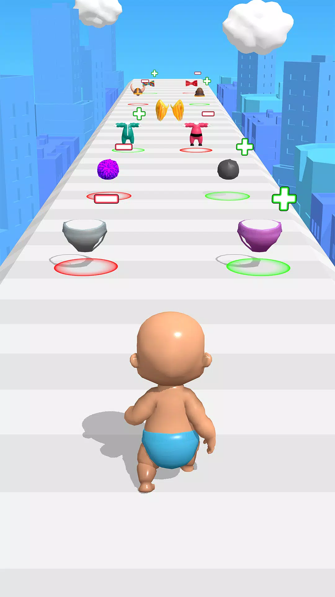 好妈妈和坏妈妈：3D跑步游戏