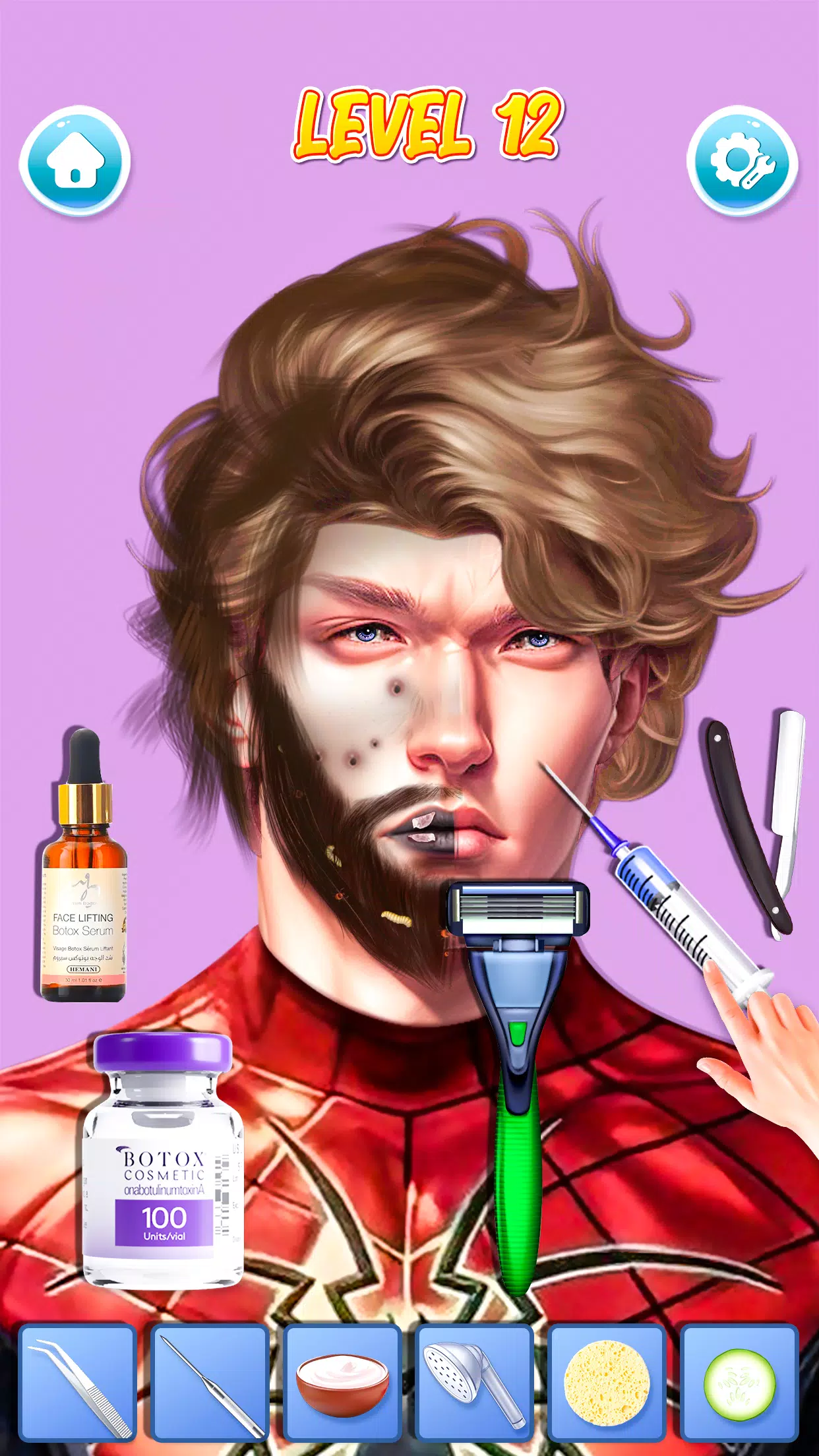 化妆游戏和女孩游戏