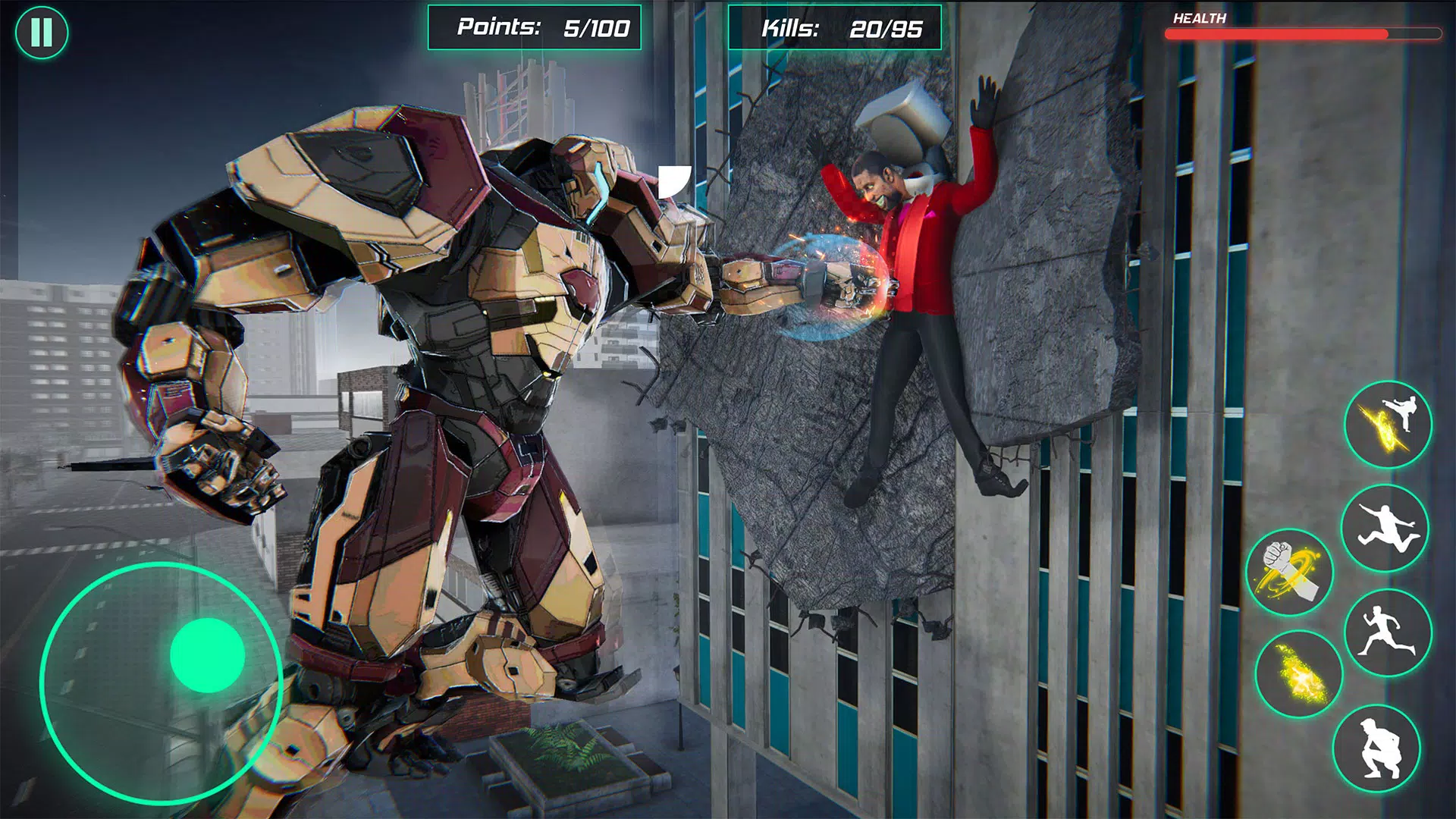 HeRope厕所怪物机器人3D