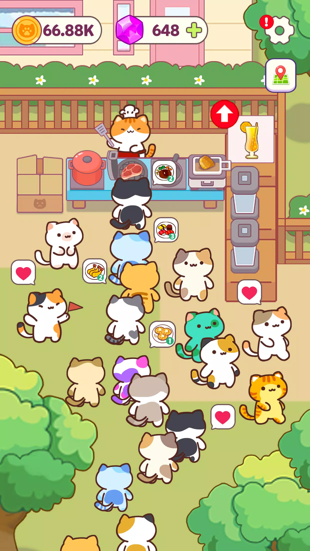 Cat Cooking Bar