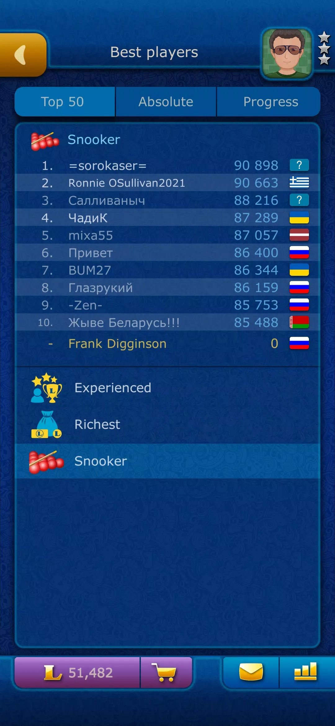 Snooker LiveGames