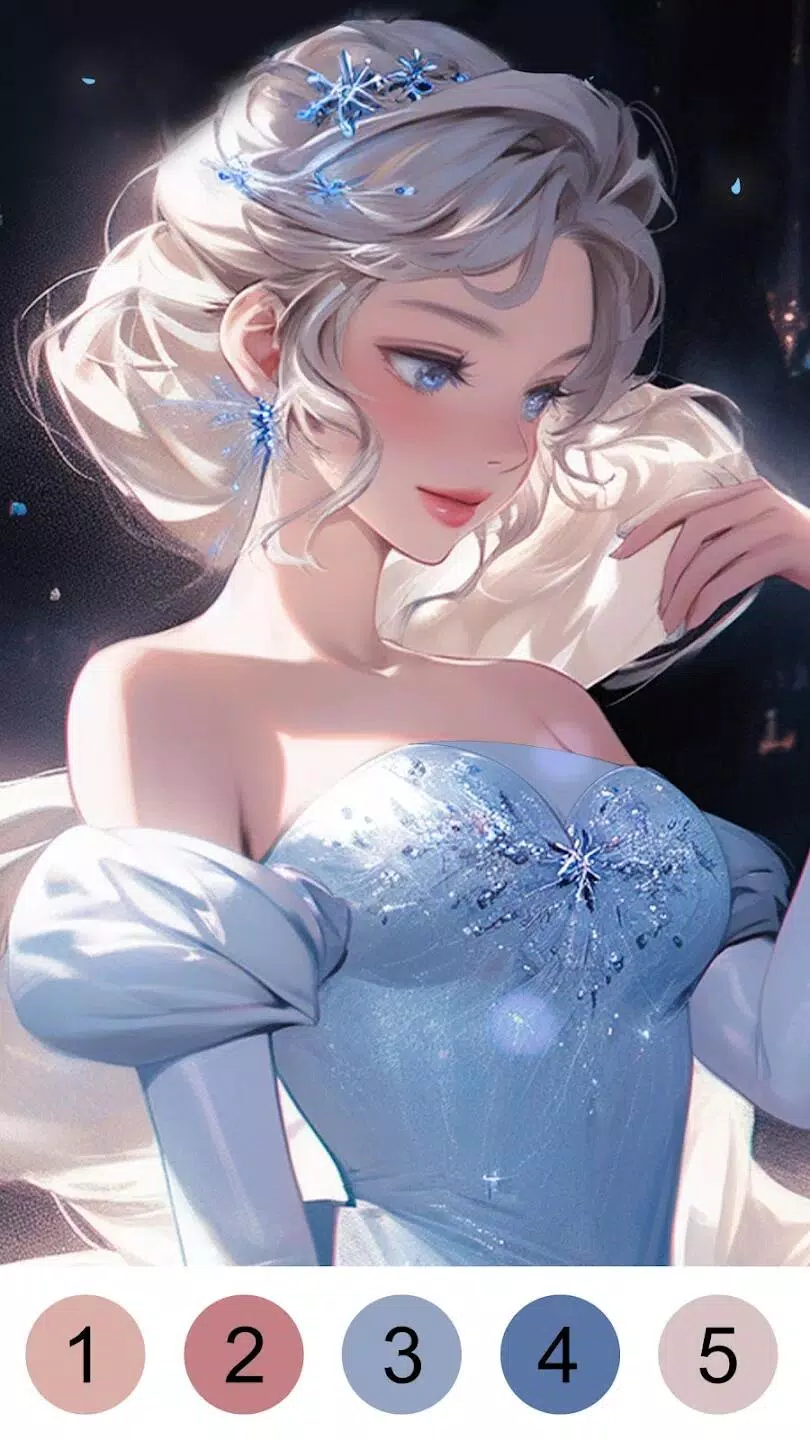 点击彩色艺术绘画（按数字）