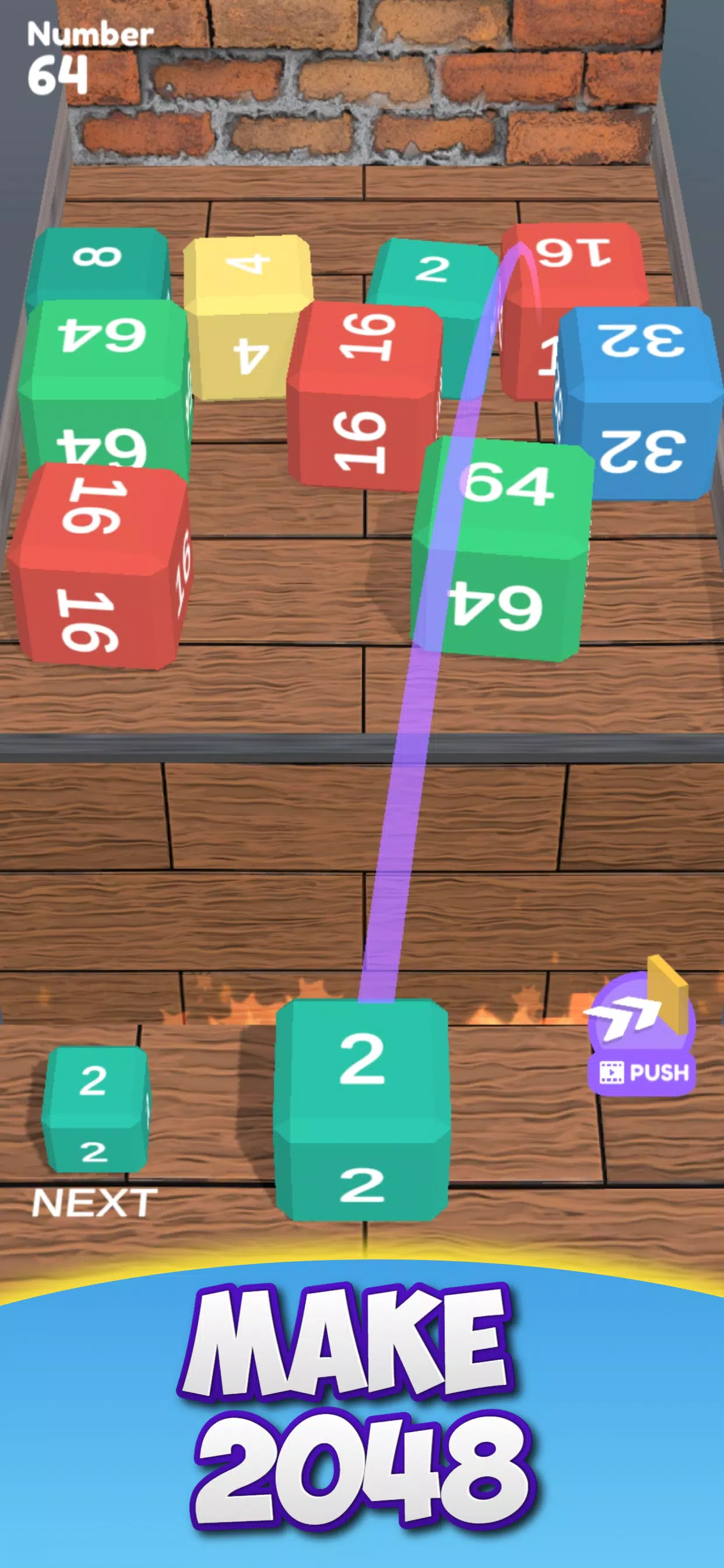 合并数字2048合并块