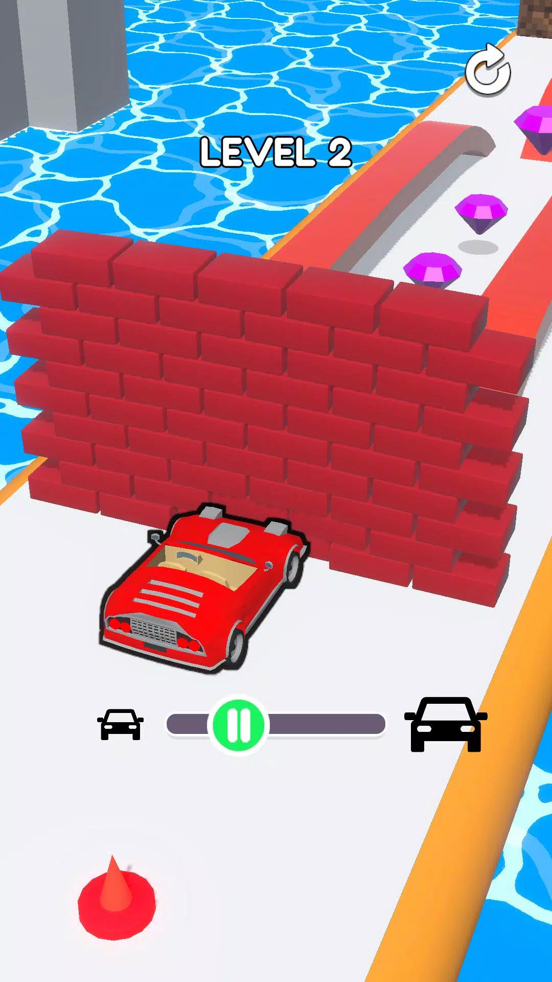 缩放汽车3D