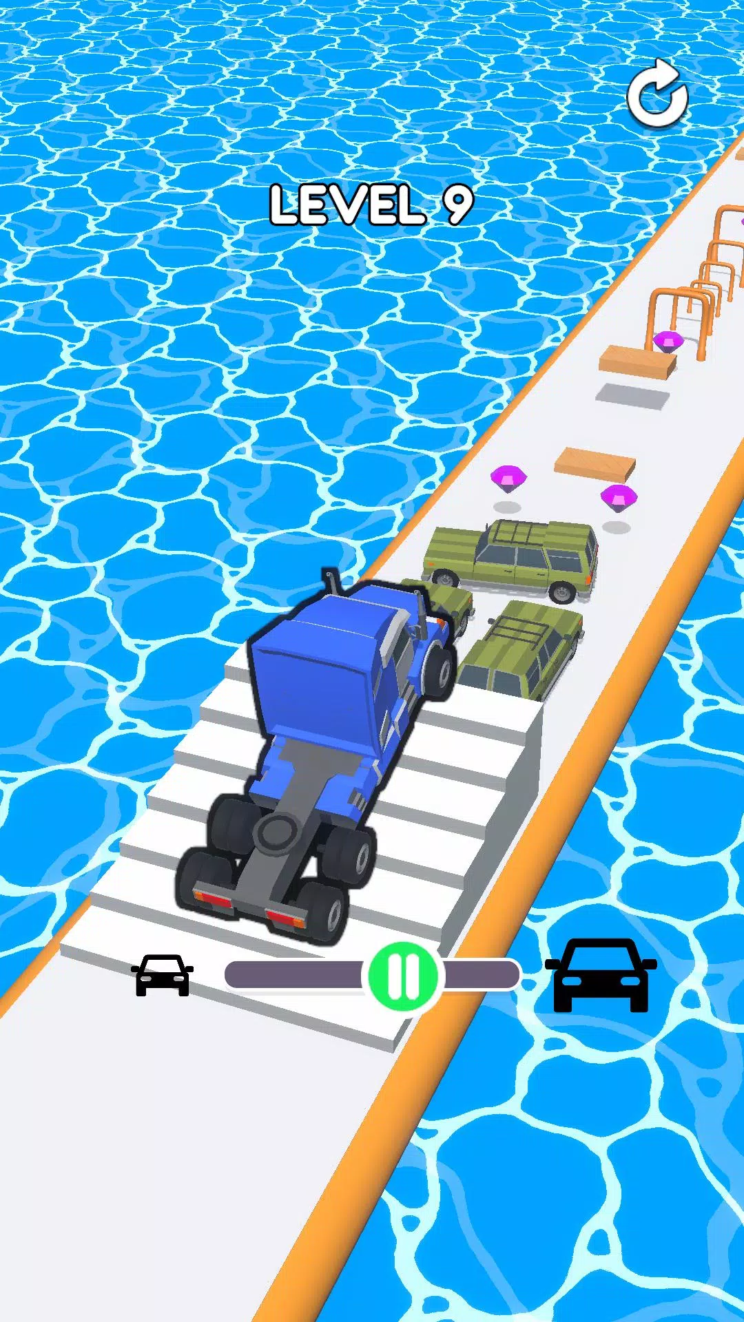 缩放汽车3D