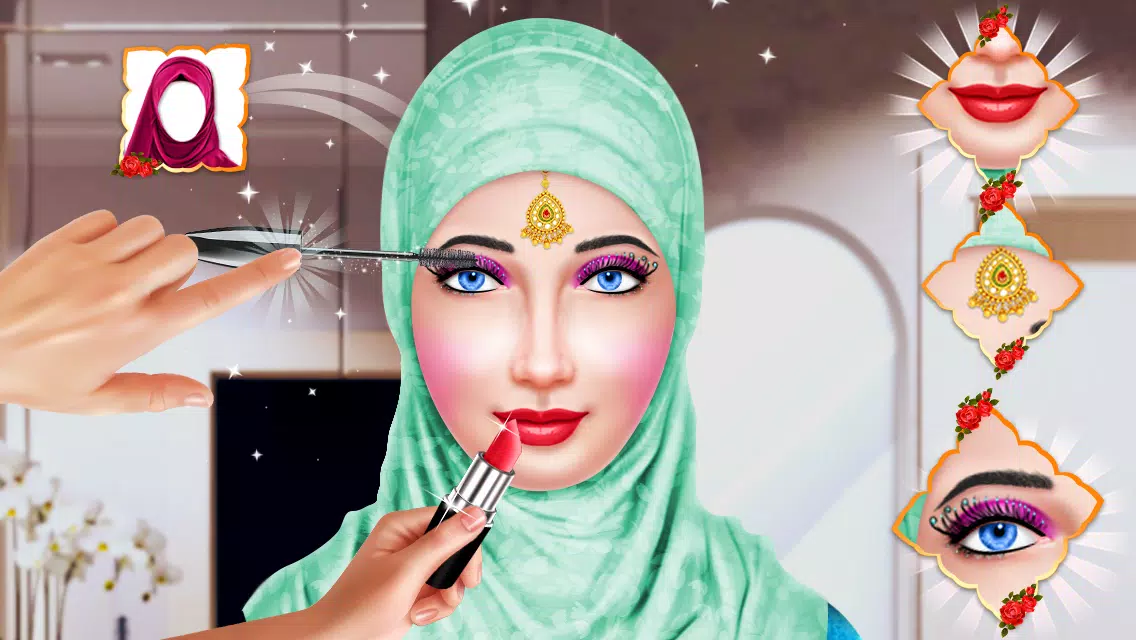 Hijab婚礼化妆和沙龙