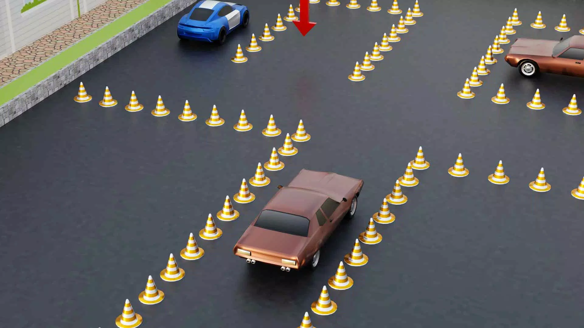 高级停车模拟3D
