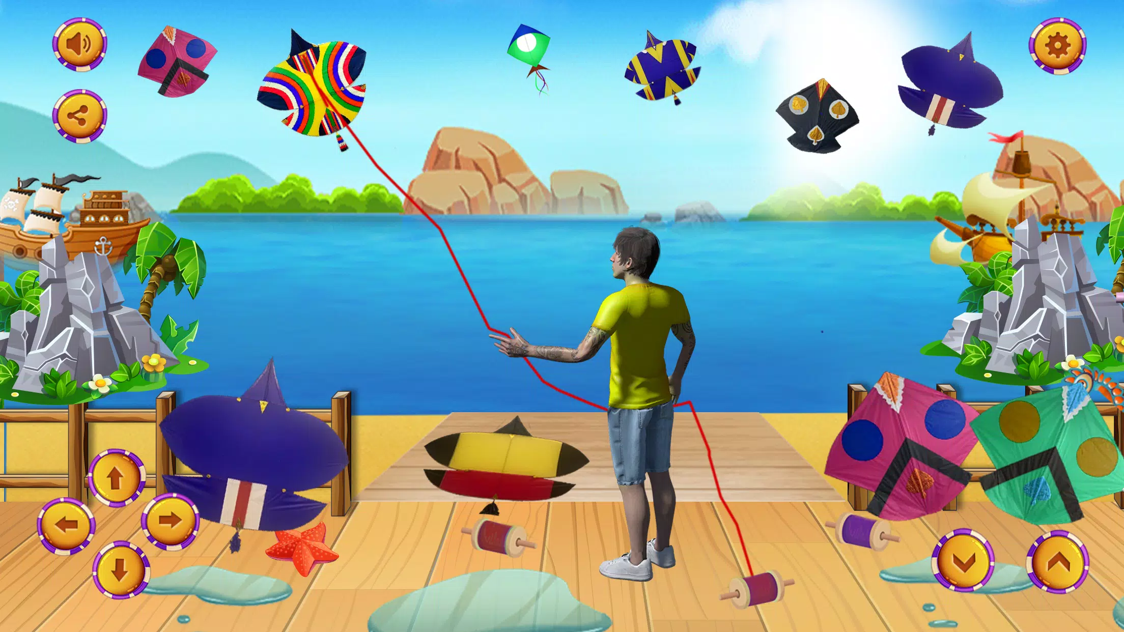 风筝游戏3D风筝飞行游戏