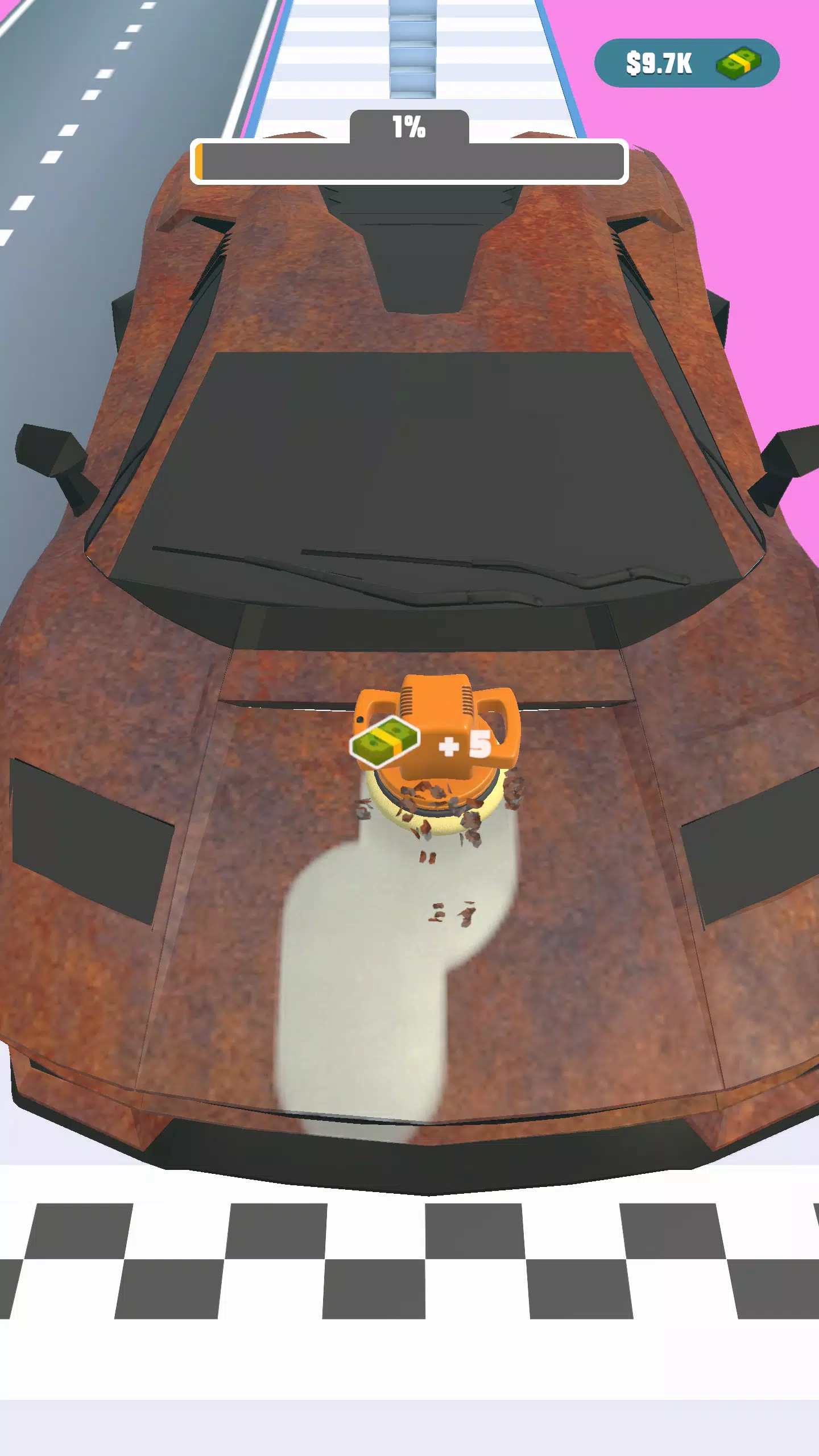 生锈的汽车跑! 生锈的汽车跑!