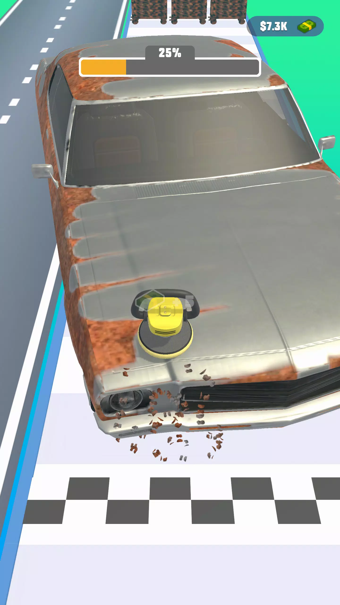 生锈的汽车跑! 生锈的汽车跑!