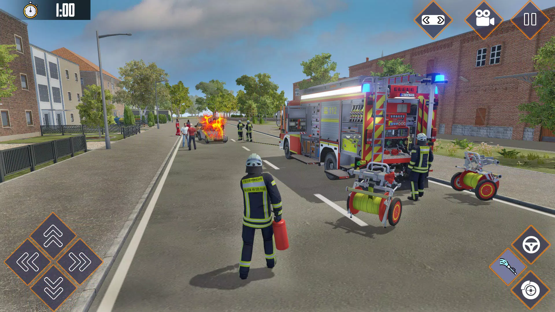 消防车模拟器离线 -Fire Truck Simulator