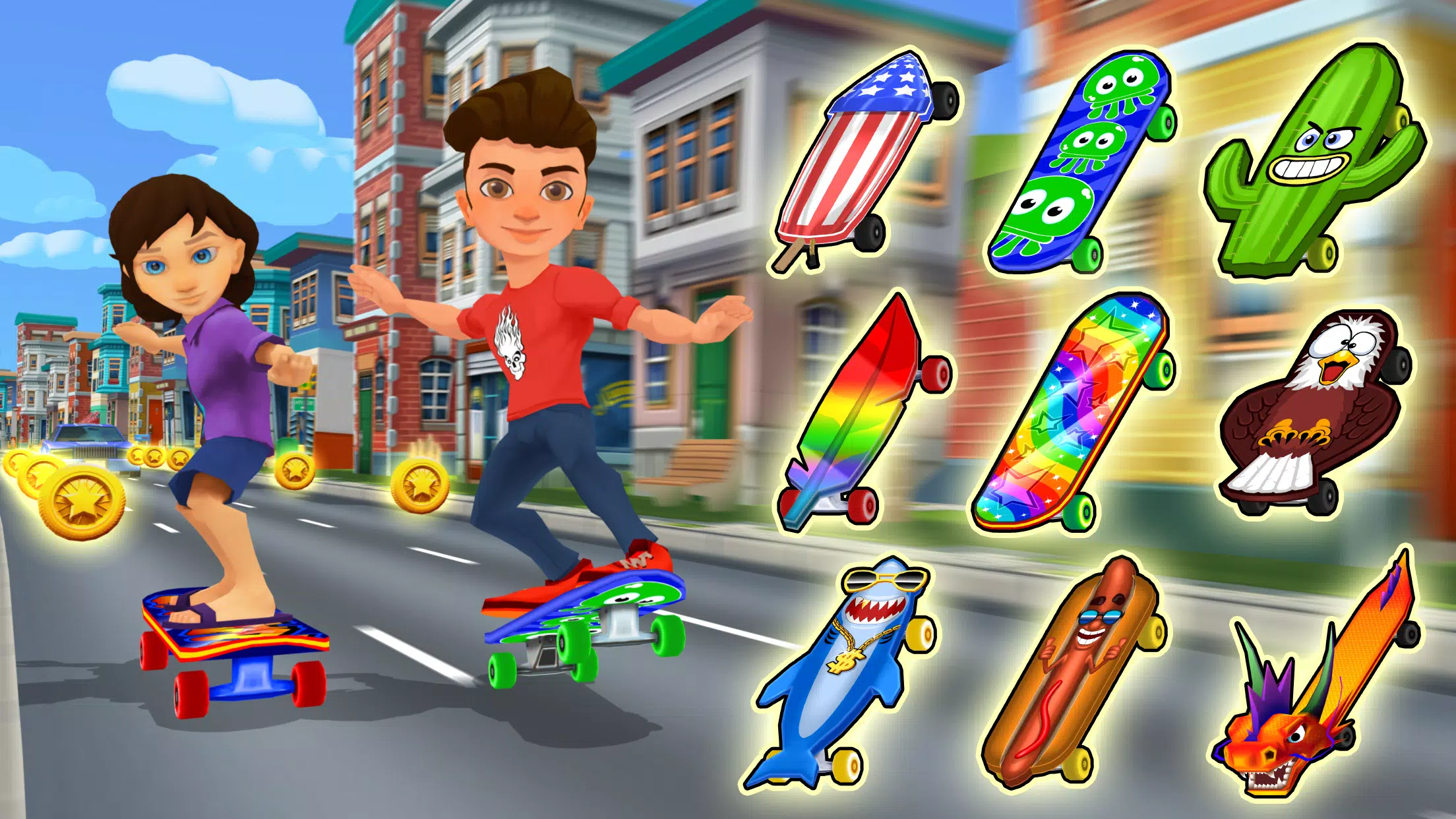 Skate Run无尽滑板
