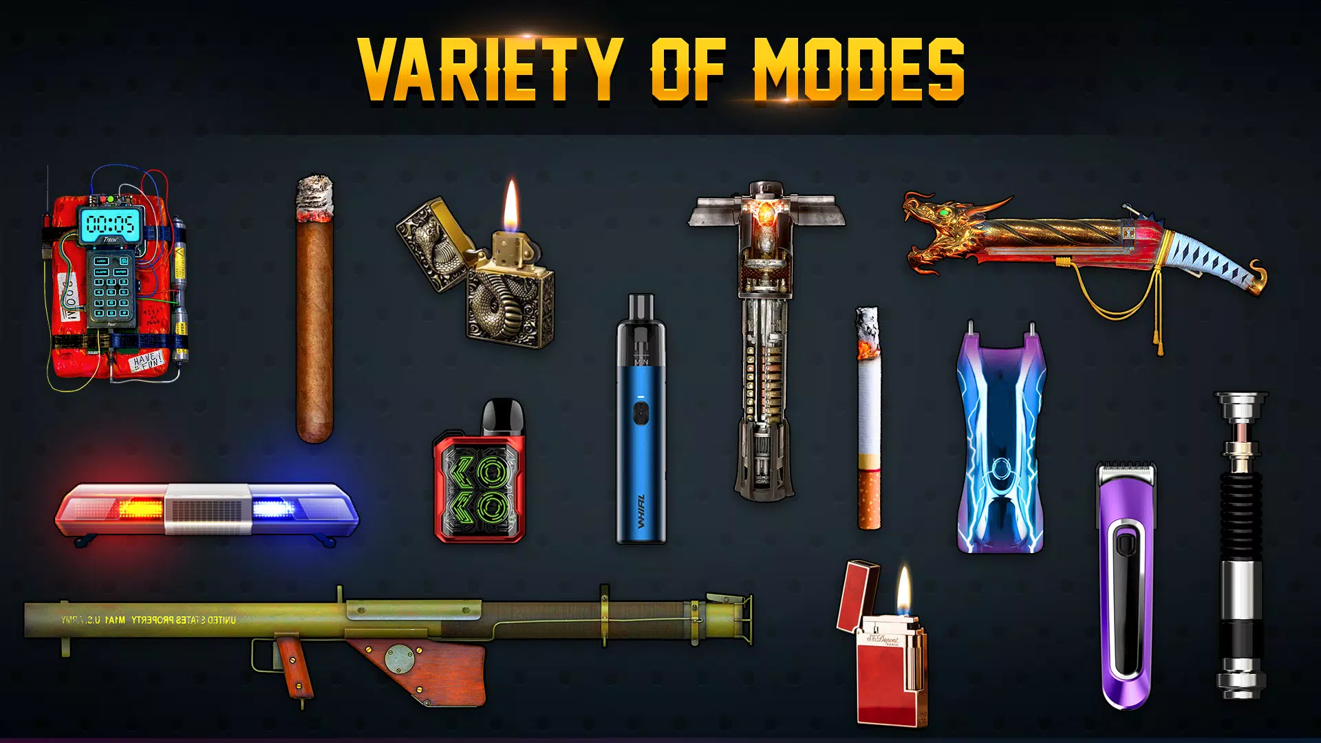 Lightsaber，Taser&Gun Sounds