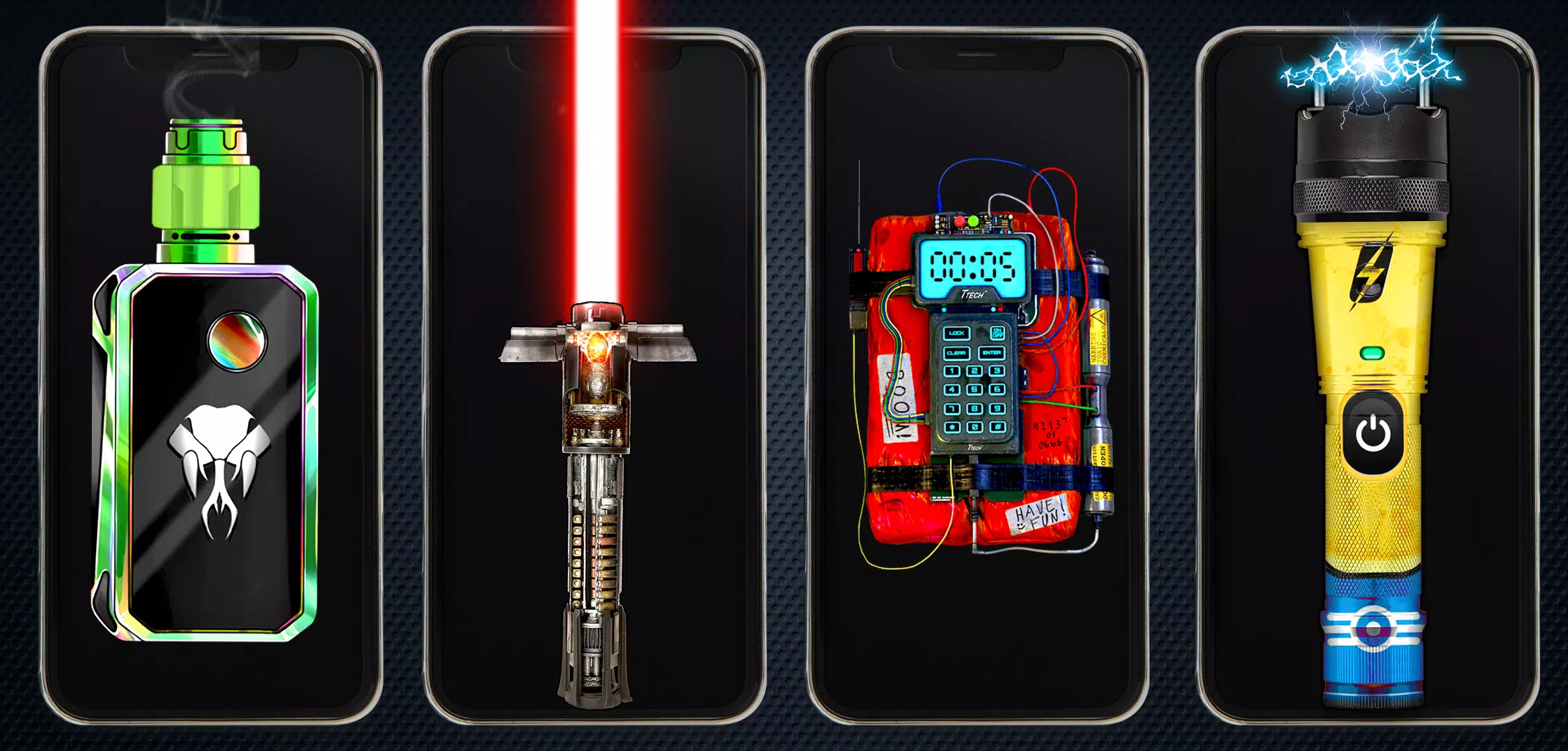 Lightsaber，Taser&Gun Sounds