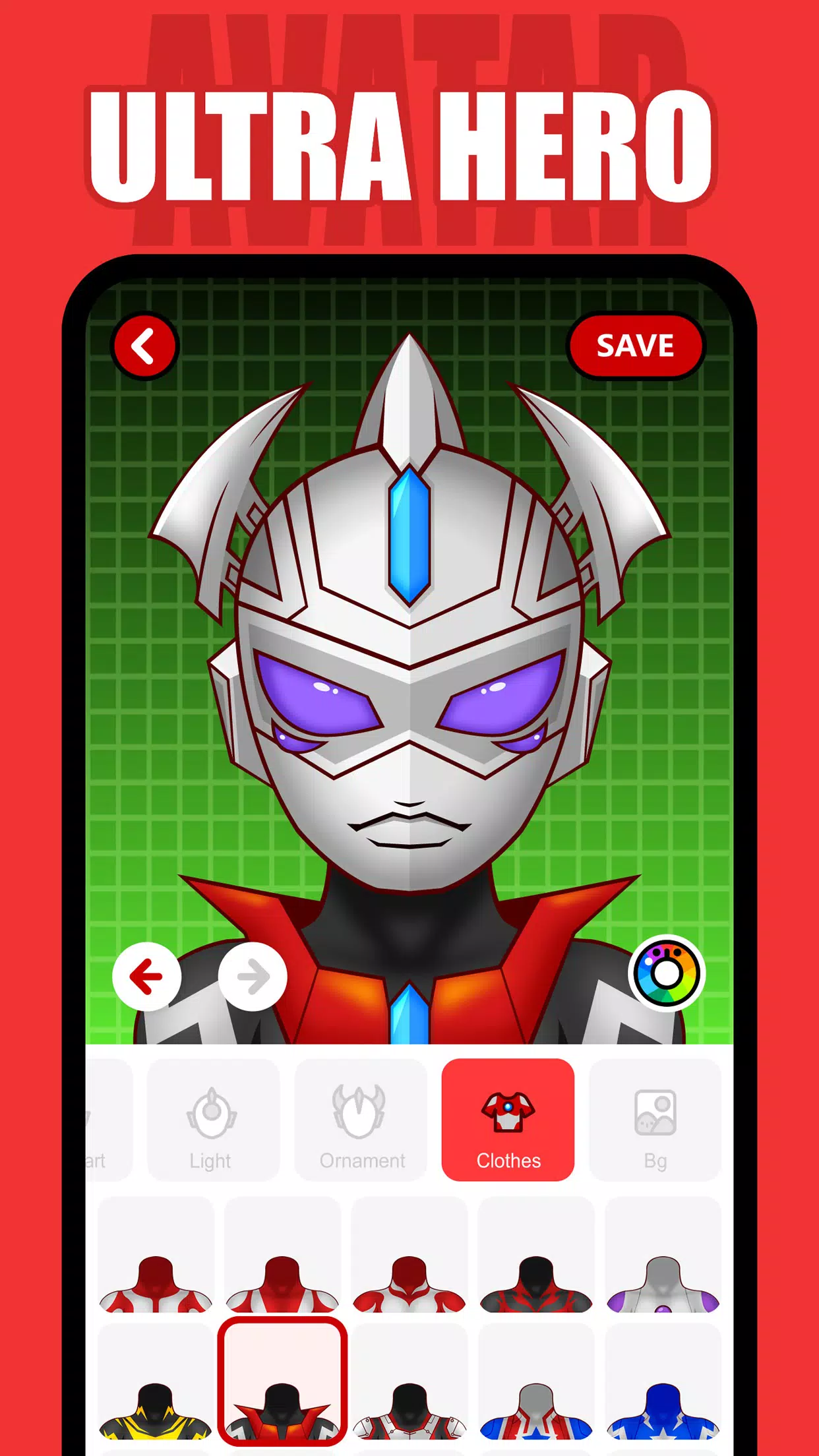 奥特英雄-Avatar Maker