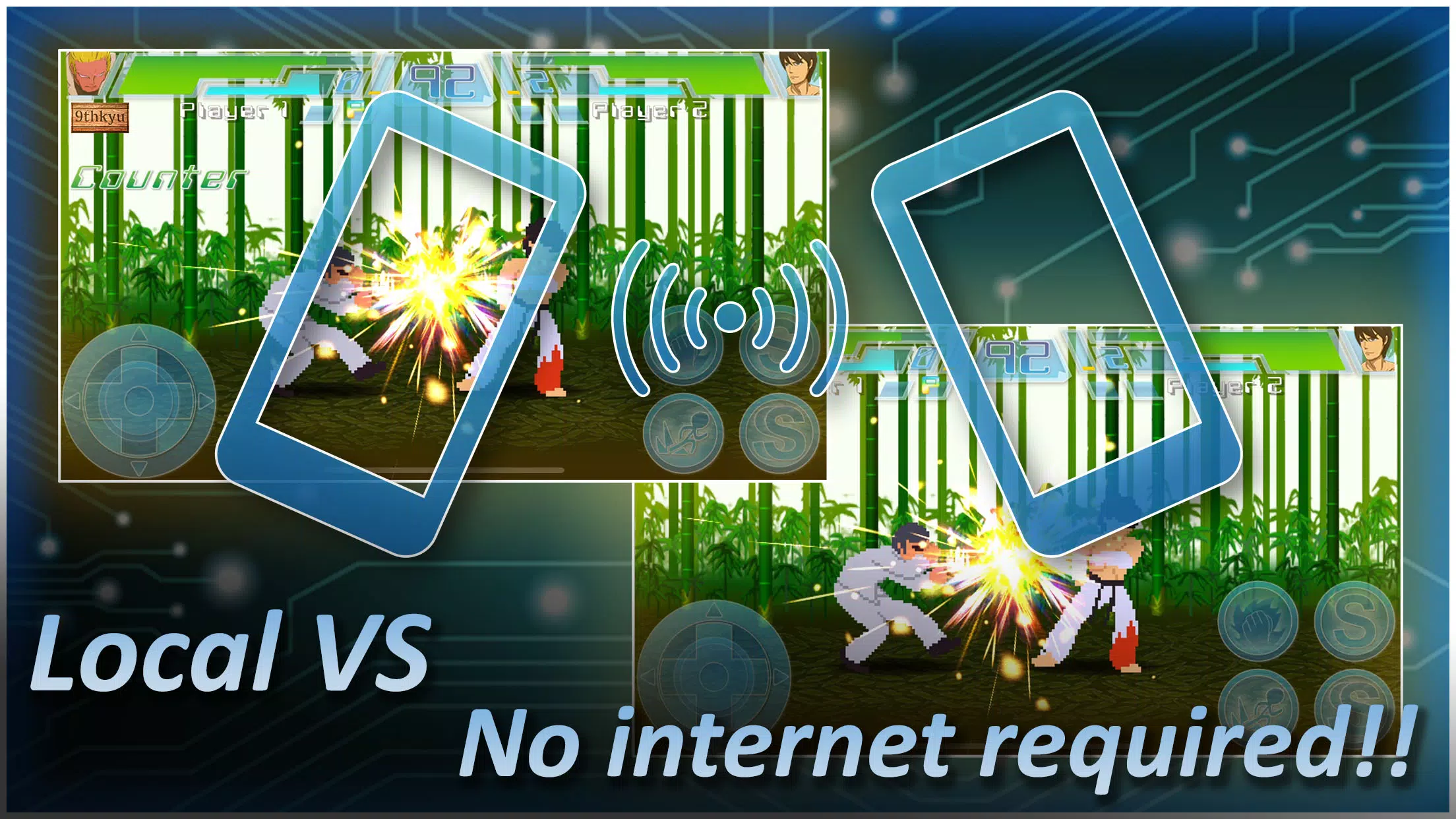 8位战斗机VS 8位战斗机VS