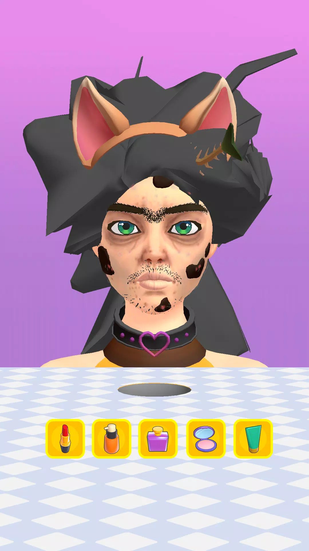 化妆孔:化妆 化妆孔:化妆