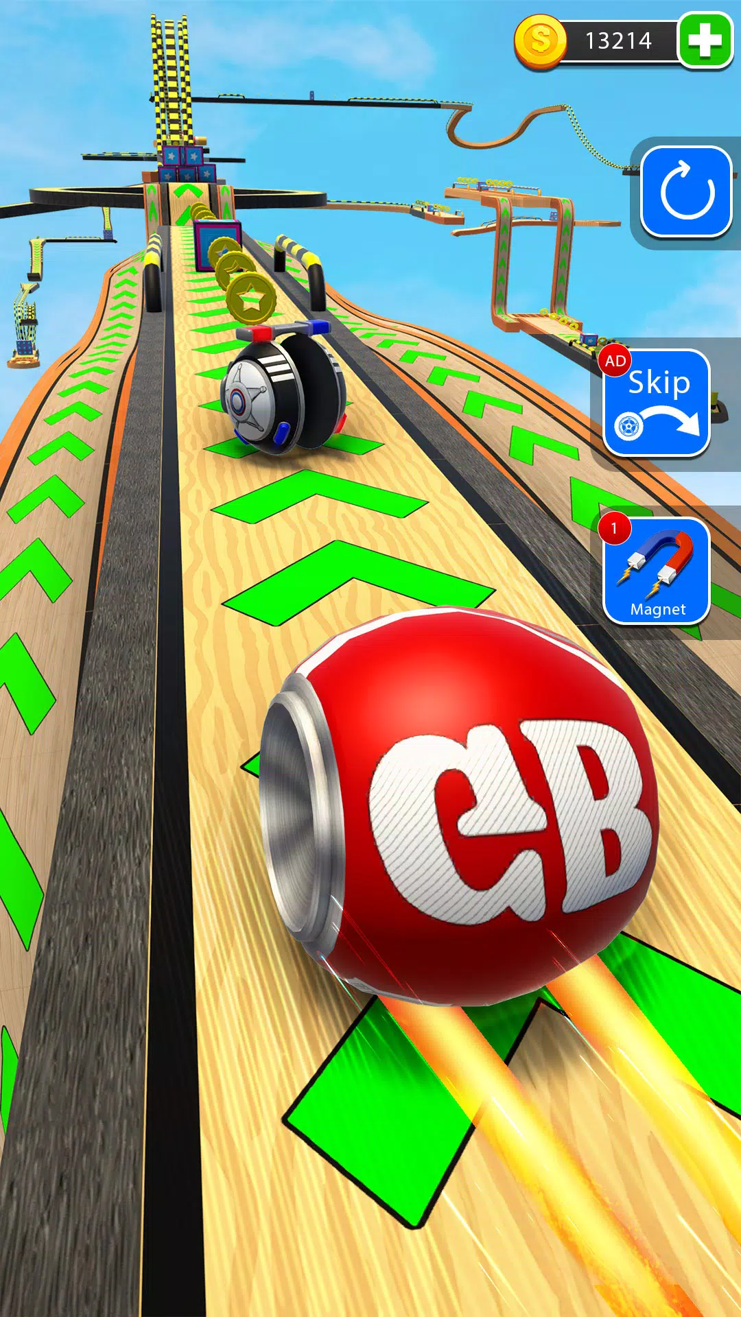 球跳起来 3D- 传球